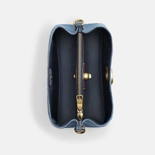 Coach Willow denim Bucket Bag