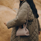 Polene Numéro Neuf Mini EDITION TEXTURED TAUPE