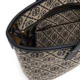 Tory Burch Small T Monogram Zip Tote Bag
