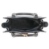 MICHAEL KORS OUTLET HAMILTON Satchel Medium - MK Signature in black
