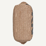 DKNY Bardot Raffia Logo Tote