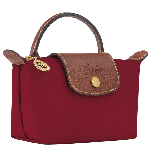 LONGCHAMP LE PLIAGE ORIGINAL MINI POUCH LONGCHAMP IN RED