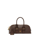 Pinko Escape Small Leather Bag in Brown