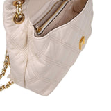 Tory Burch Fleming Soft Convertible Shoulder Bag in off white