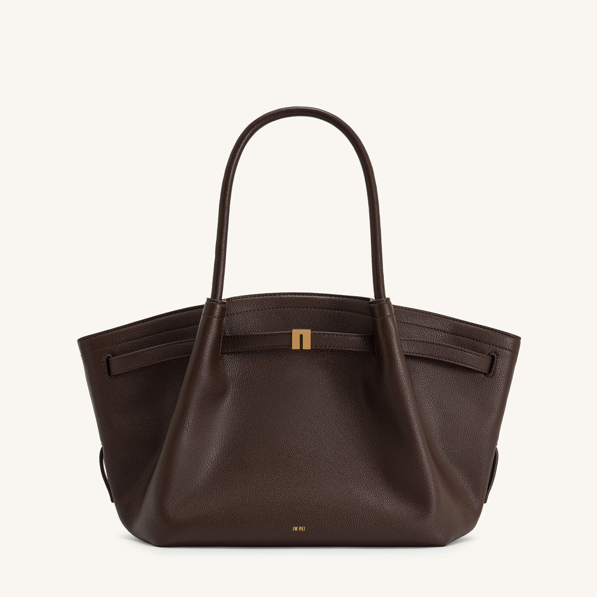 Hana Medium Tote Bag - Dark Brown