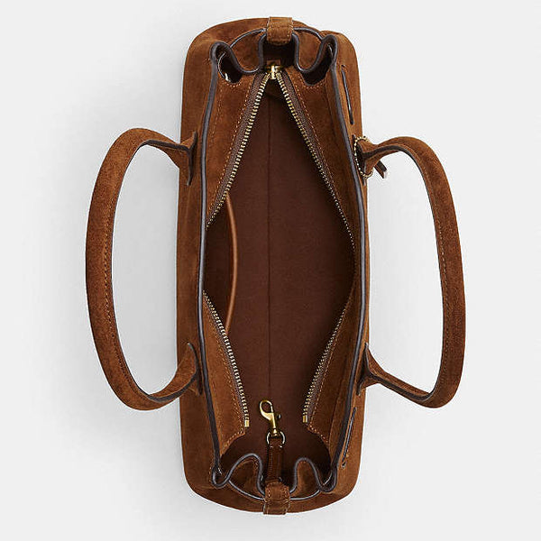 Coach Empire Carryall Bag 34 in suede