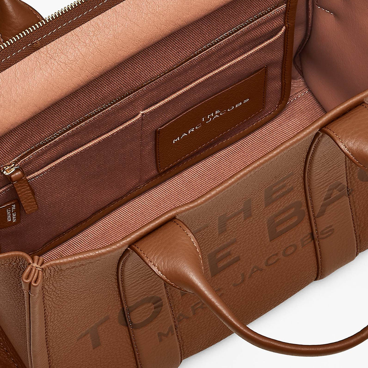 The leather medium tote bag Marc Jacobs