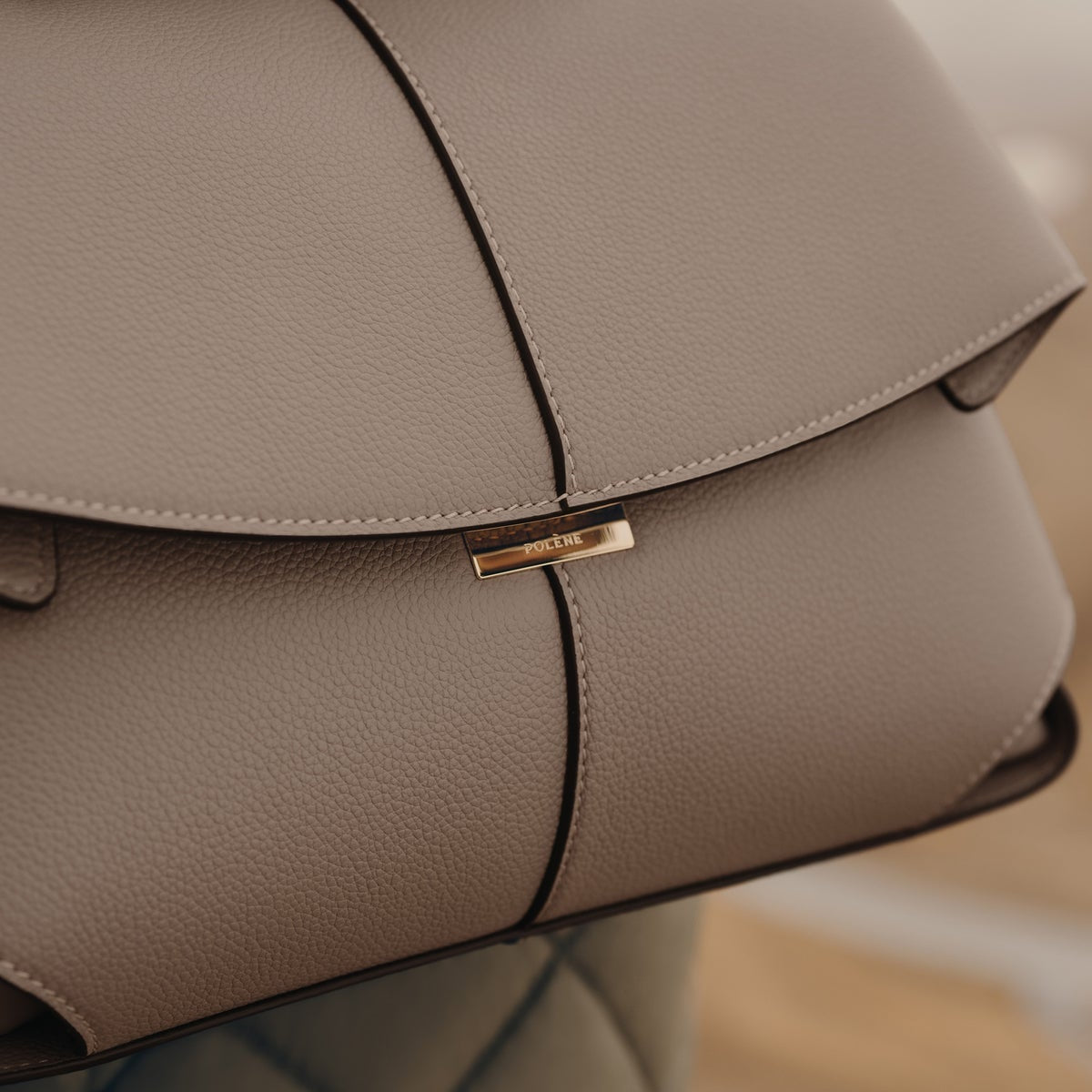 Polene Mokki EDITION TEXTURED TAUPE