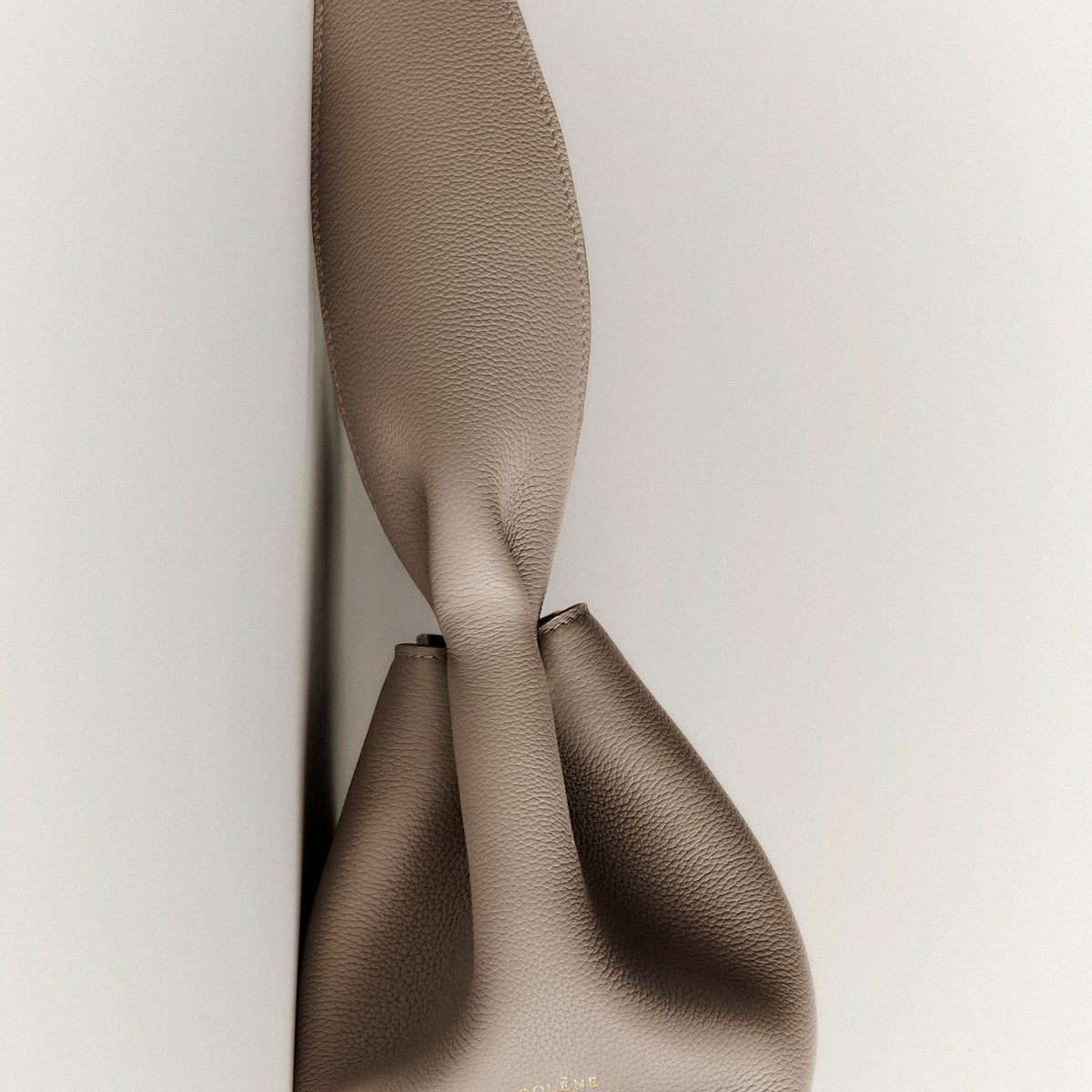 Polene Numéro Neuf East West EDITION TEXTURED Taupe