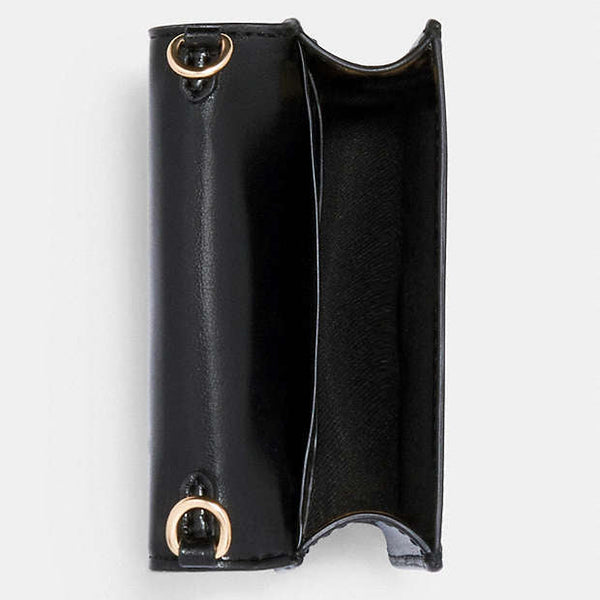 Mini Wallet On A Chain In Signature Canvas coach