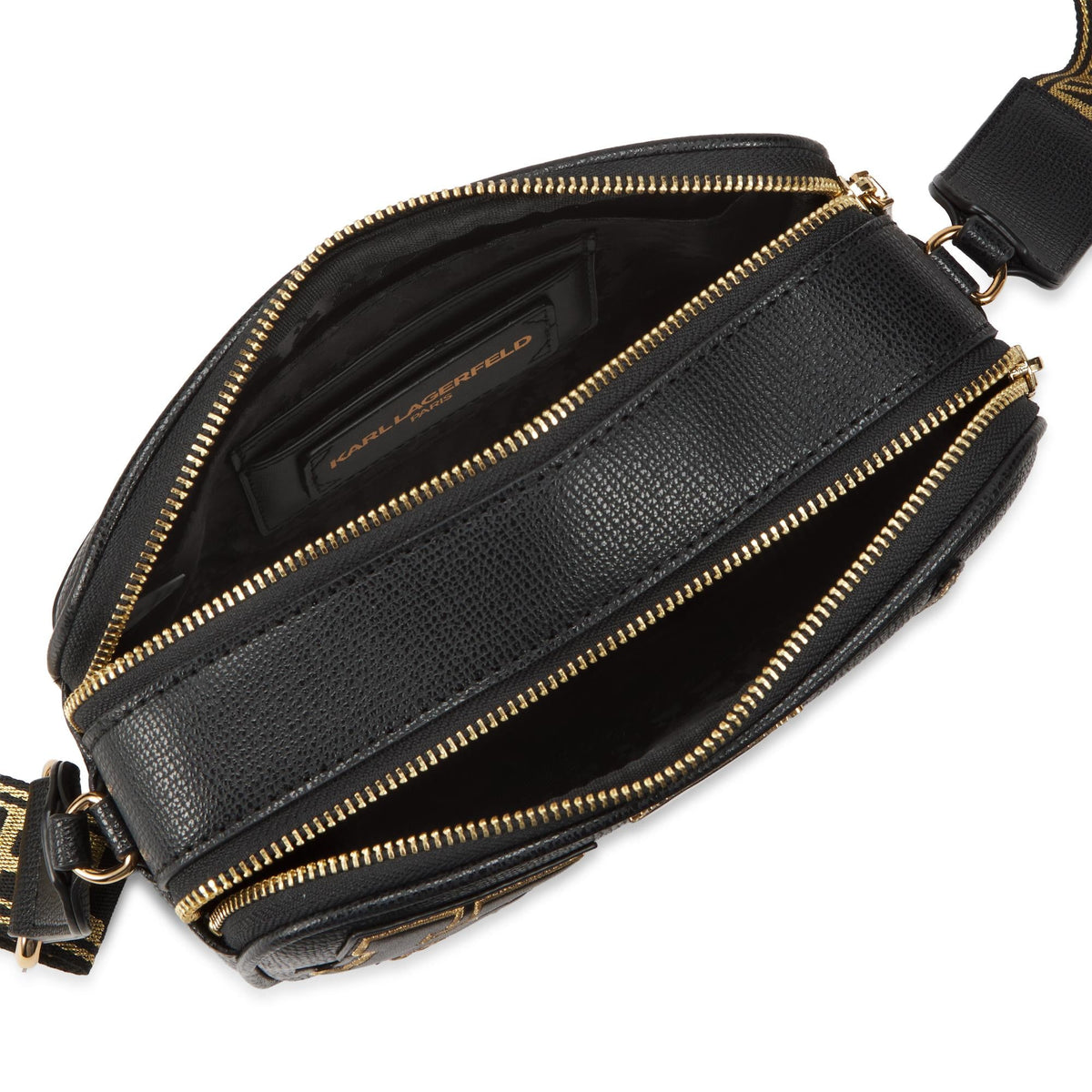 Karl Lagerfeld PARIS Maybelle Paris Appliqué Crossbody Bag