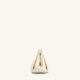 JW PEI Lila Metal Frame Clutch in White
