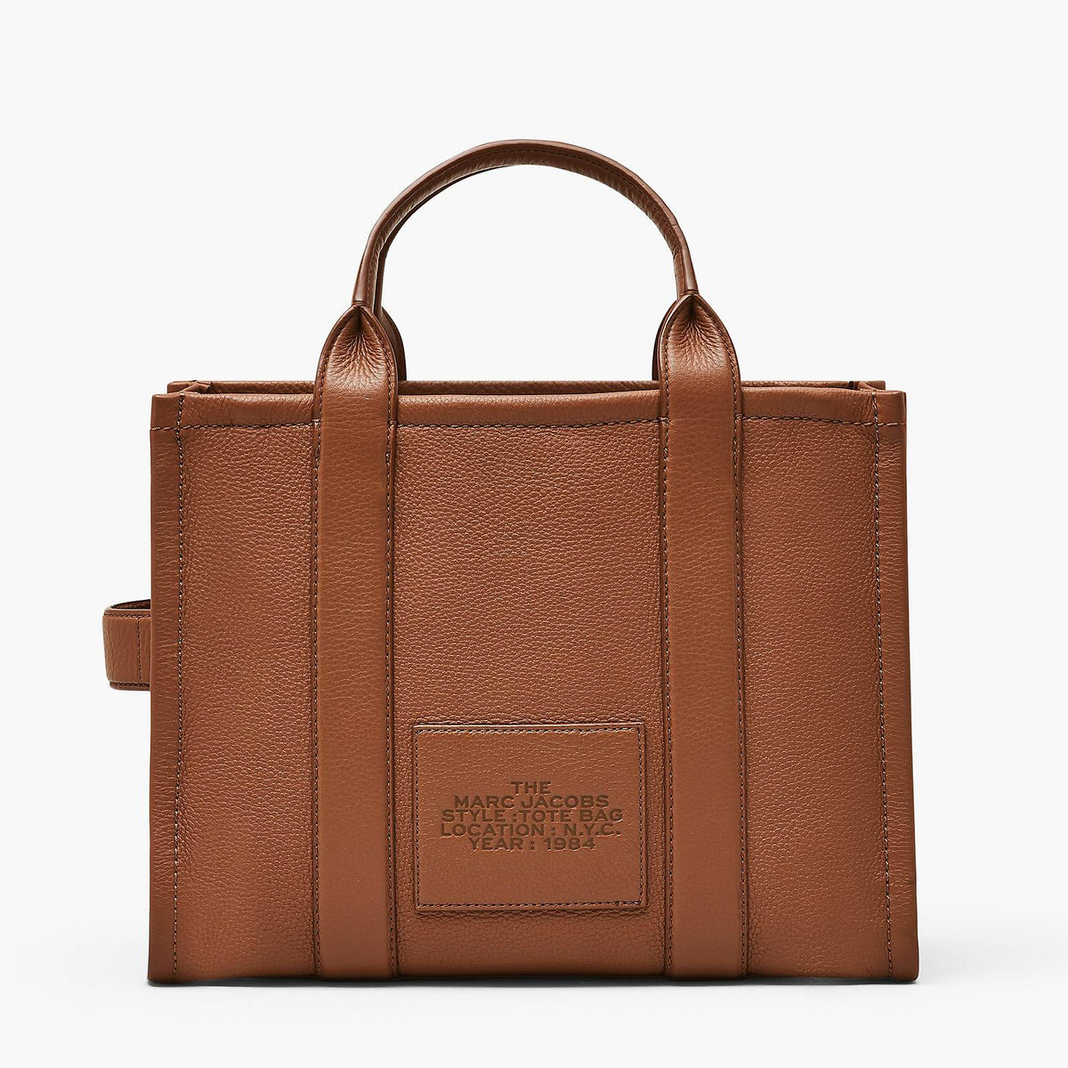 The leather medium tote bag Marc Jacobs