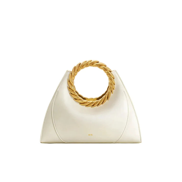 JW Pei Amiya Leaf Handle Sculpture Bag