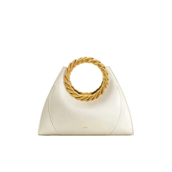 JW Pei Amiya Leaf Handle Sculpture Bag