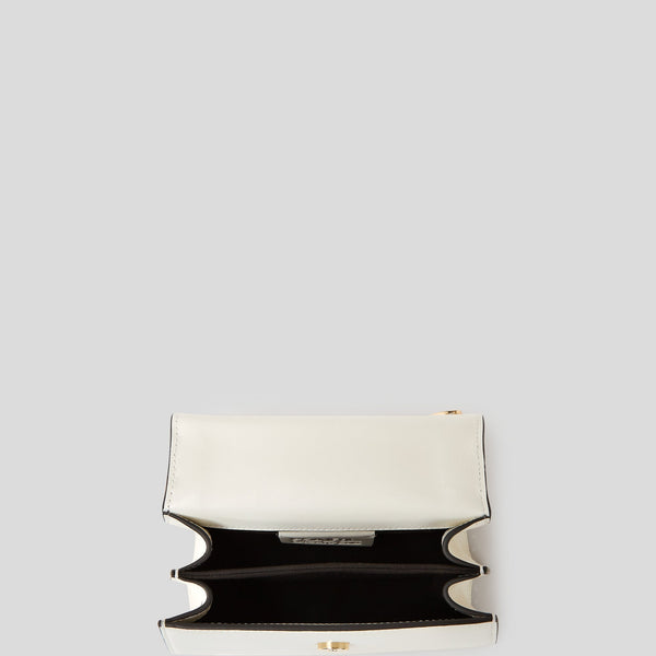 Karl Lagerfeld K/ Signature Small Crossbody Bag in White