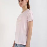 TOMMY HILFIGER T-Shirt Printed Regular Fit Baby Pink