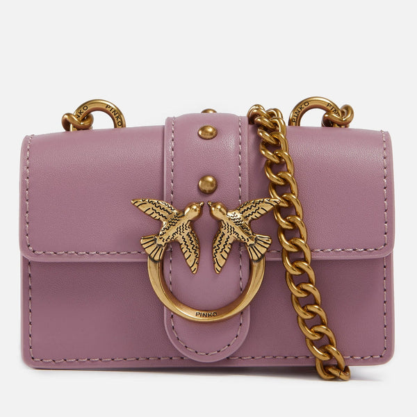 Pinko Micro Love Simply Leather Bag