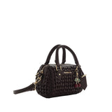 River Island Red Scrunch Mini Bowler Bag