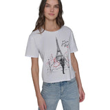 KARL LAGERFELD T-shirt Paris Sketch Logo