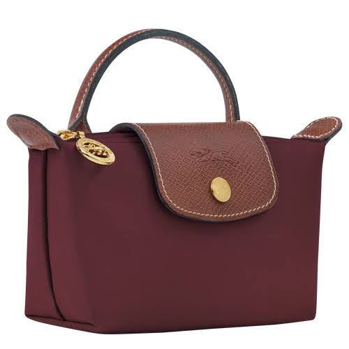 Longchamp original pouch in Burgundy
