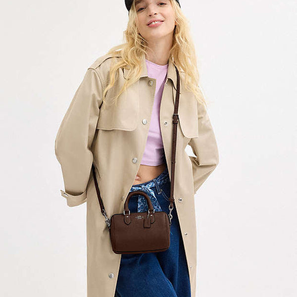 Coach Mini Rowan Crossbody Bag in maple