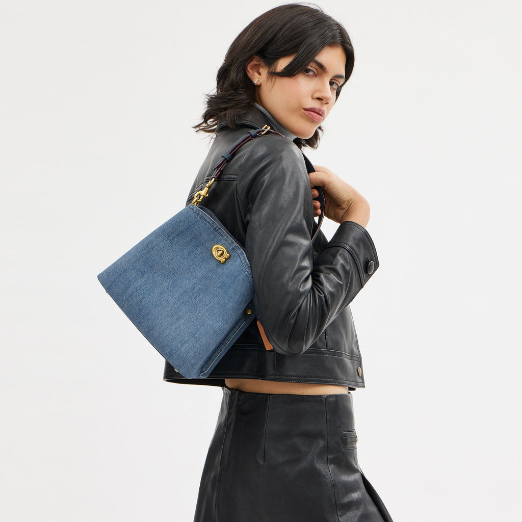 Coach Willow denim Bucket Bag