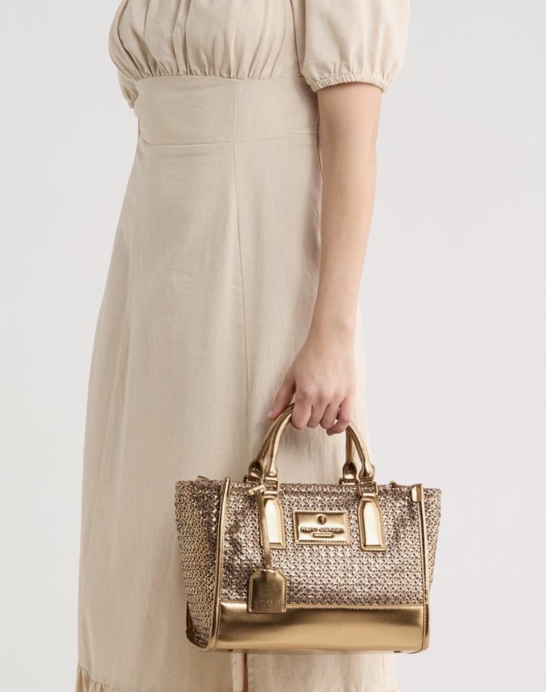 Kurt Geiger Chiswick Small Shopper Bag in copper