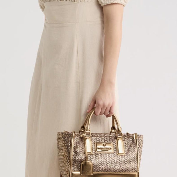 Kurt Geiger Chiswick Small Shopper Bag in copper