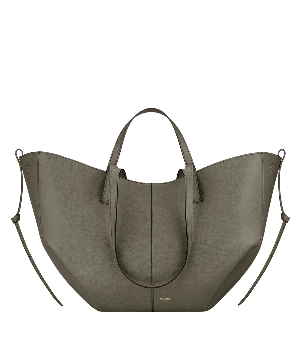 Polene Cyme edition textured smokey green