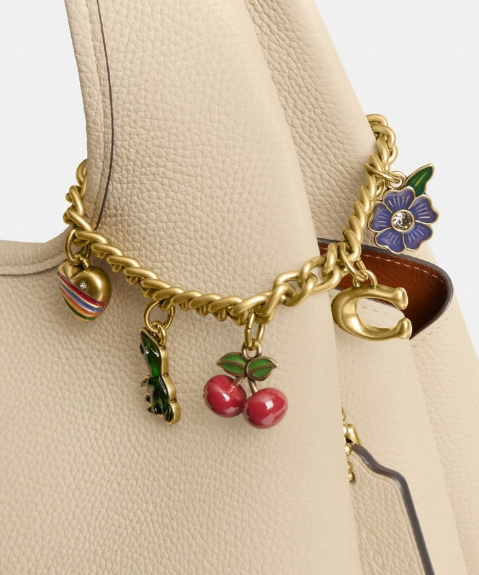 Coach Motif Chain Bag Charm