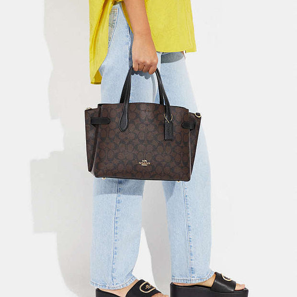 Coach Hanna Carryall Bag In Signature Canvas