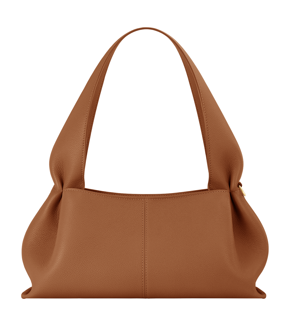 Polene Numéro Neuf East West EDITION TEXTURED Caramel
