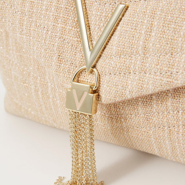Valentino Bags Privilege cross body bag in a natural woven design
