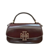 Tory Burch Britten Mini Top Handle Leather Crossbody Bag