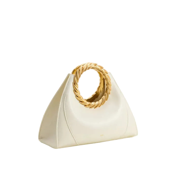 JW Pei Amiya Leaf Handle Sculpture Bag