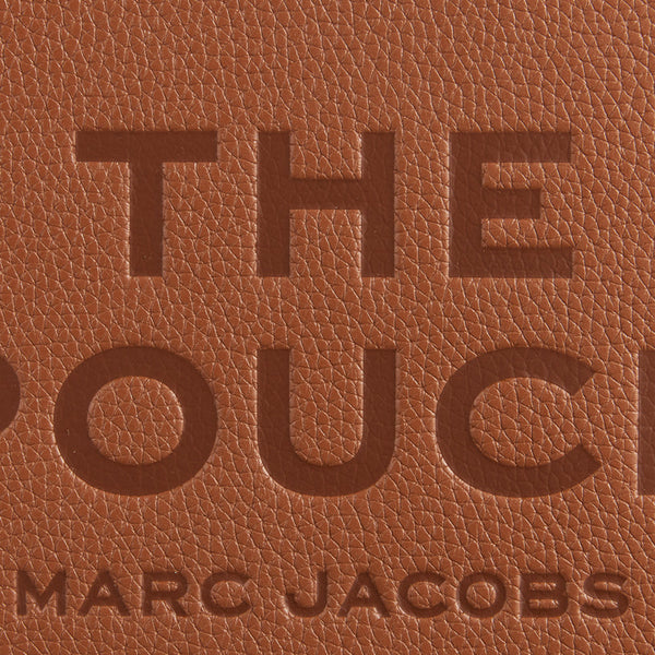 Marc Jacobs The Large Leather Clutch in brown