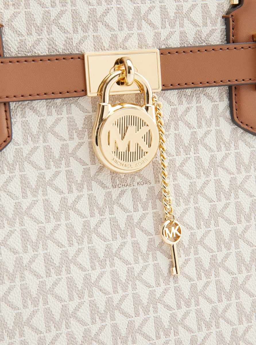 MICHAEL KORS OUTLET HAMILTON Satchel Medium - MK Signature