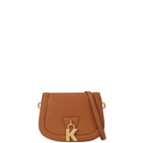 Karl Lagerfeld Logo Crossbody Bag in Havan