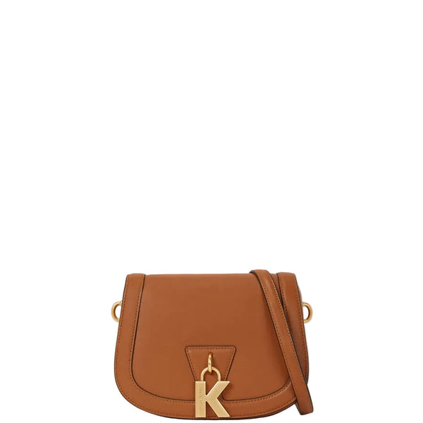 Karl Lagerfeld Logo Crossbody Bag in Havan