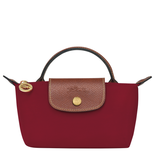 LONGCHAMP LE PLIAGE ORIGINAL MINI POUCH LONGCHAMP IN RED