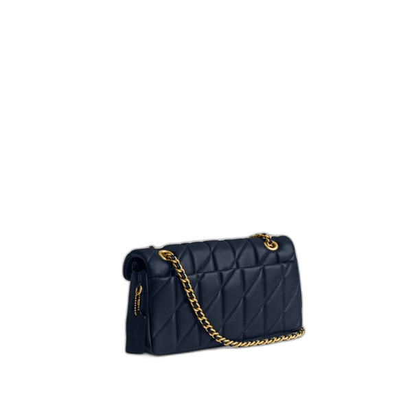 Coach Tabby Shoulder Bag 26  With Pillow Quilting in dark navy