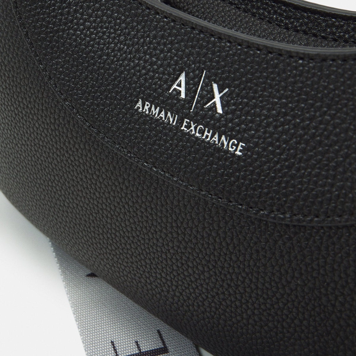 Armani Exchange Wave Hobo Cross Body Bag Nero