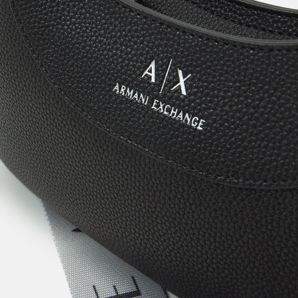 Armani Exchange Wave Hobo Cross Body Bag Nero
