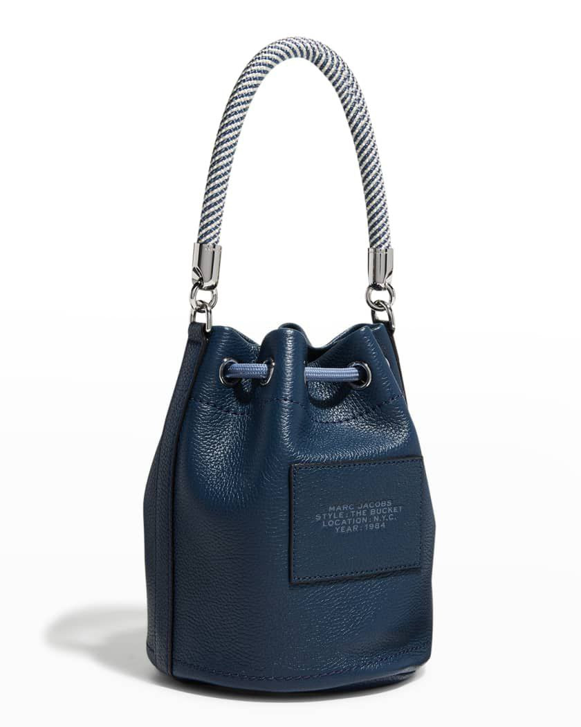 THE LEATHER BUCKET BAG MARC JACOBS