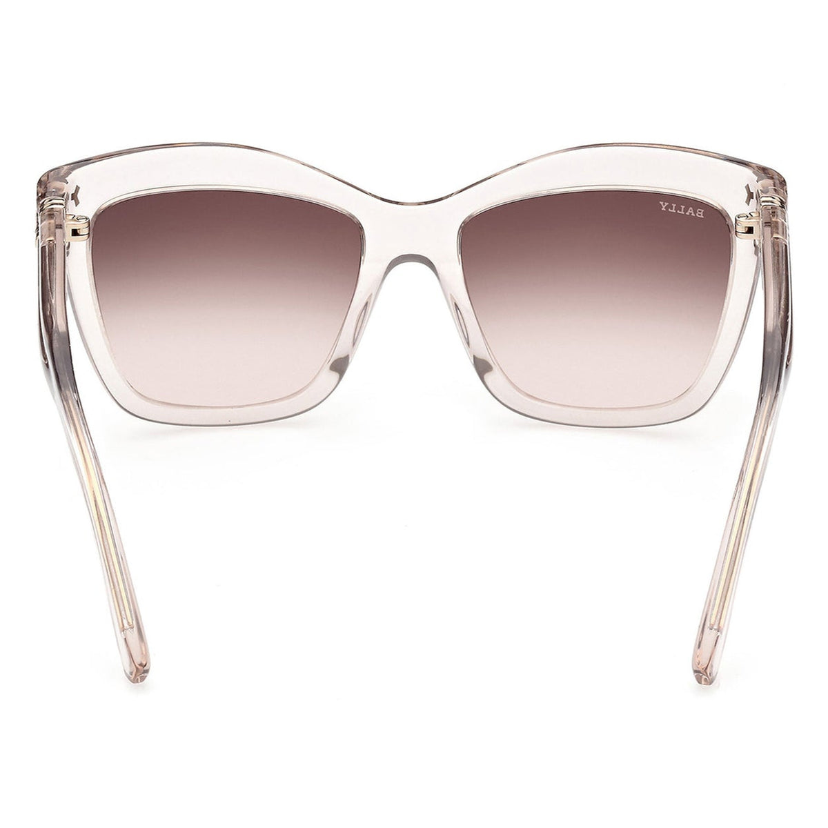Bally 56mm Gradient Cat Eye Sunglasses in Shiny Beige /Gradient Brown