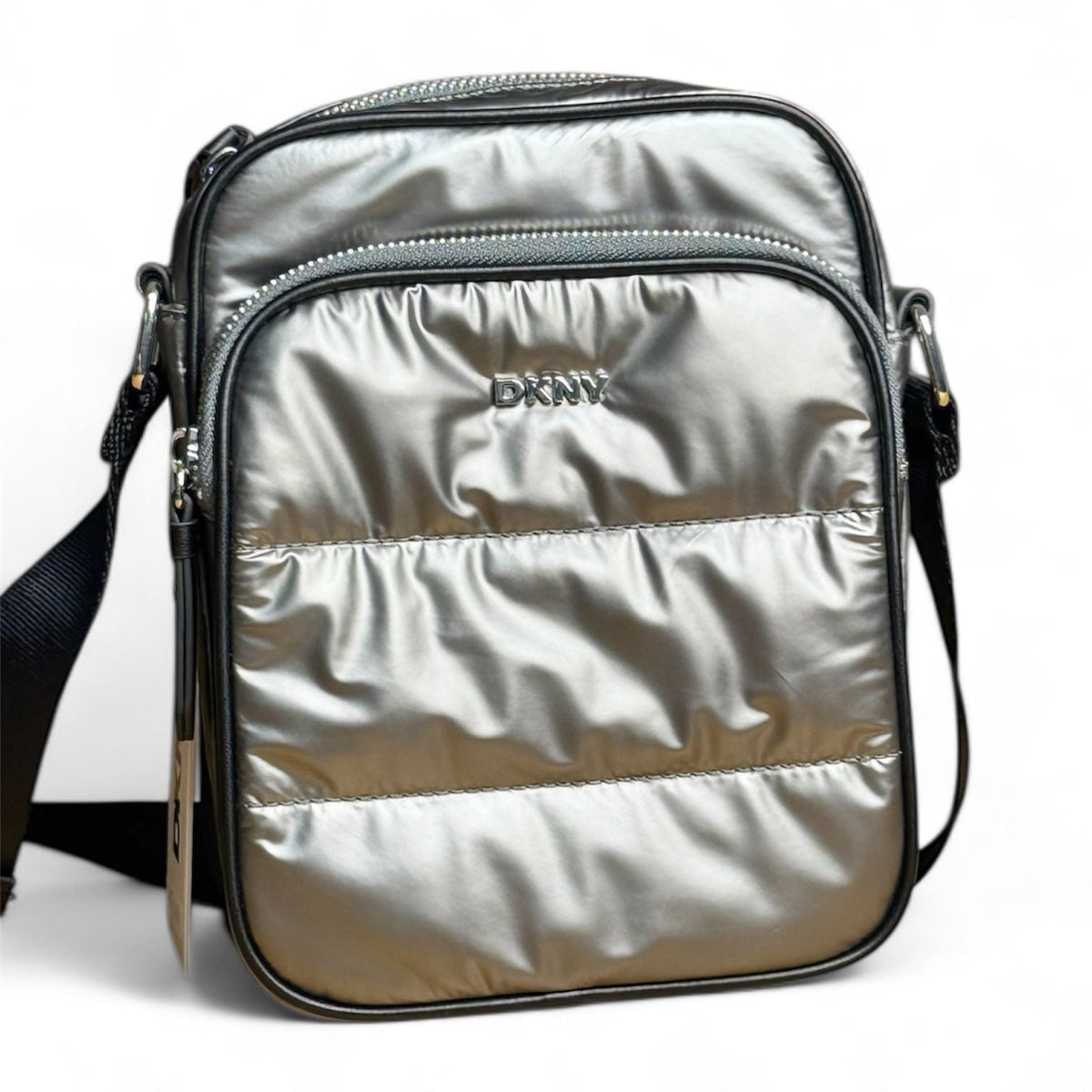 DKNY Gigi Flight Unisex Soft Nylon Fabric Crossbody Bag