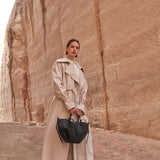Polene Cyme Mini EDITION TEXTURED BLACK
