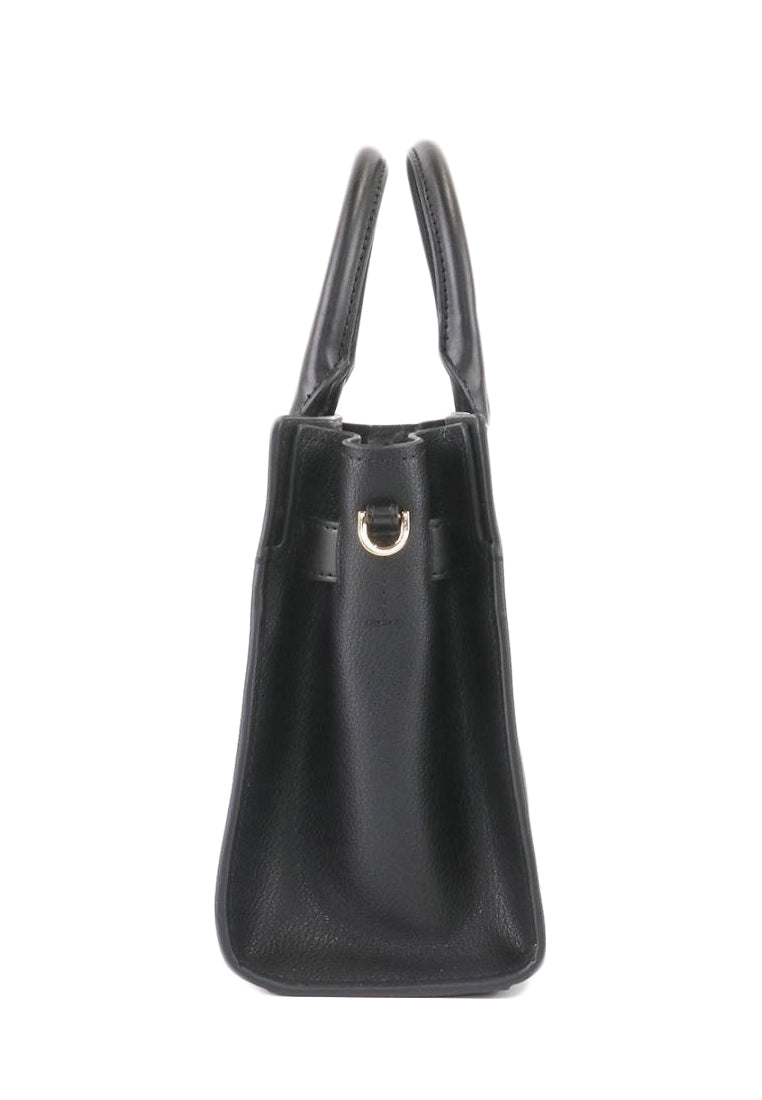 MICHAEL KORS OUTLET HAMILTON Satchel Medium - MK Signature in black