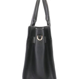 MICHAEL KORS OUTLET HAMILTON Satchel Medium - MK Signature in black